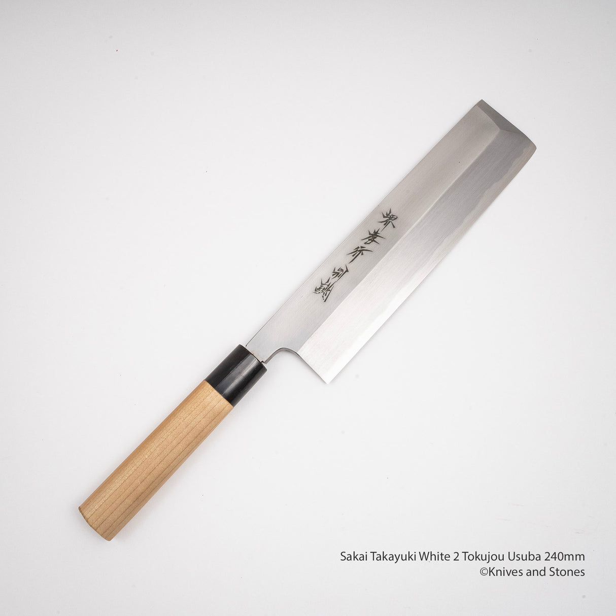 孝孝之 Tokujou Usuba 240mm 白色 2 碳鋼