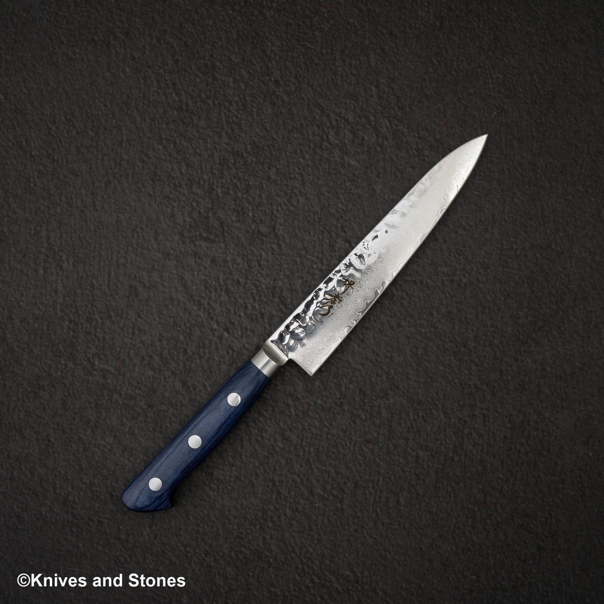 堺孝之 VG10 33 層大馬士革 Petty 150 毫米藍色手把特製款