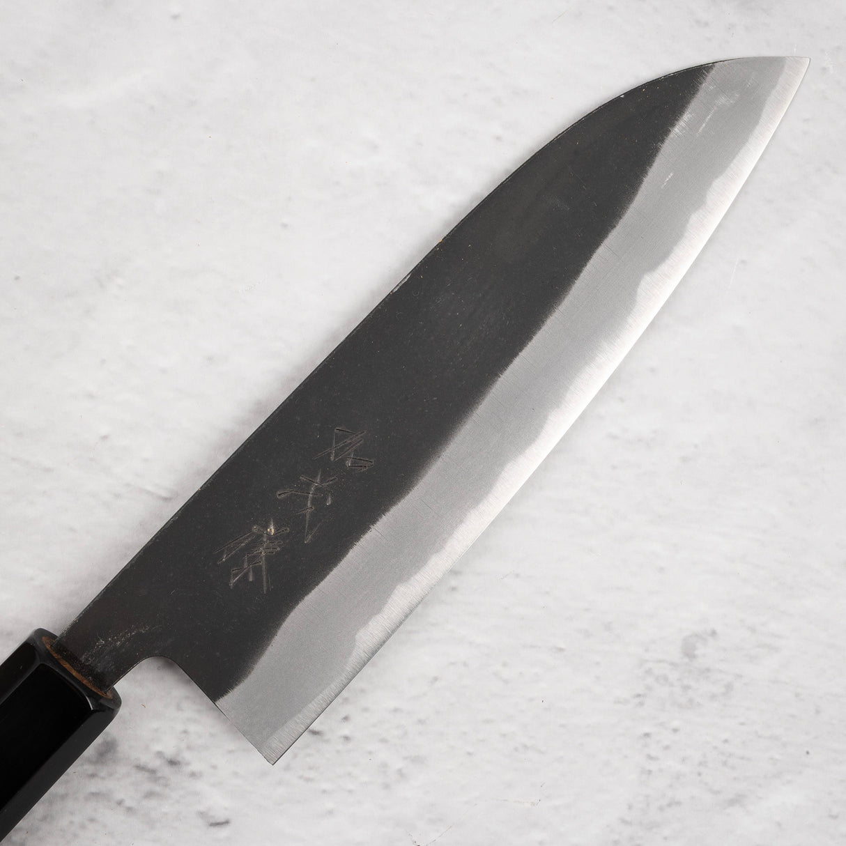 Shiro Kamo AS Kurouchi Santoku 165mm