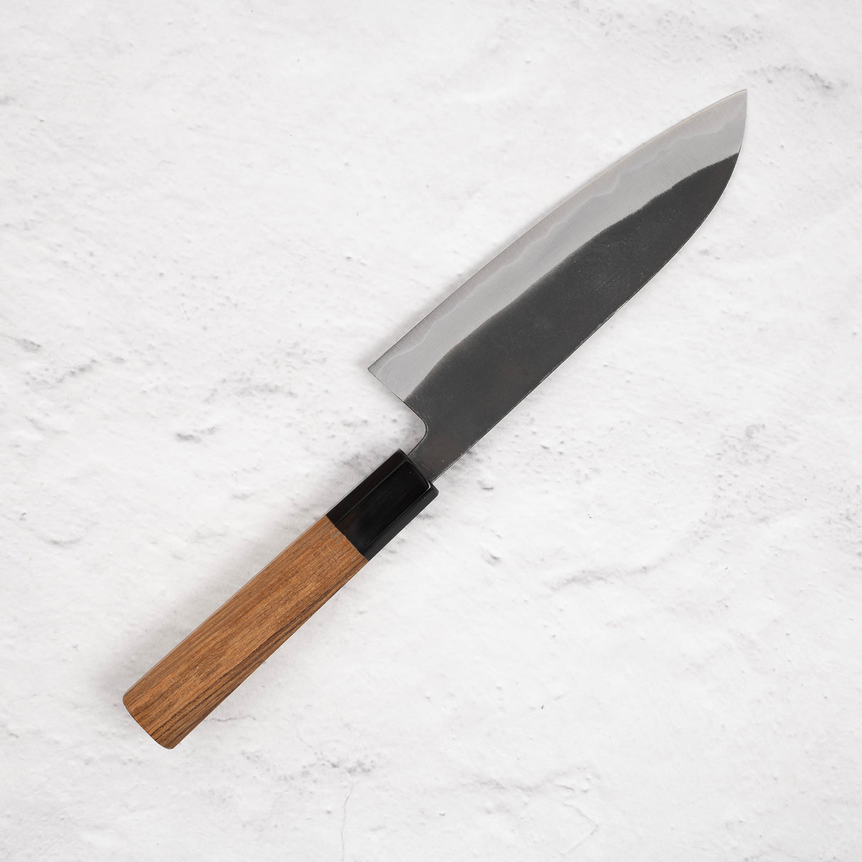 Shiro Kamo AS Kurouchi Santoku 165mm