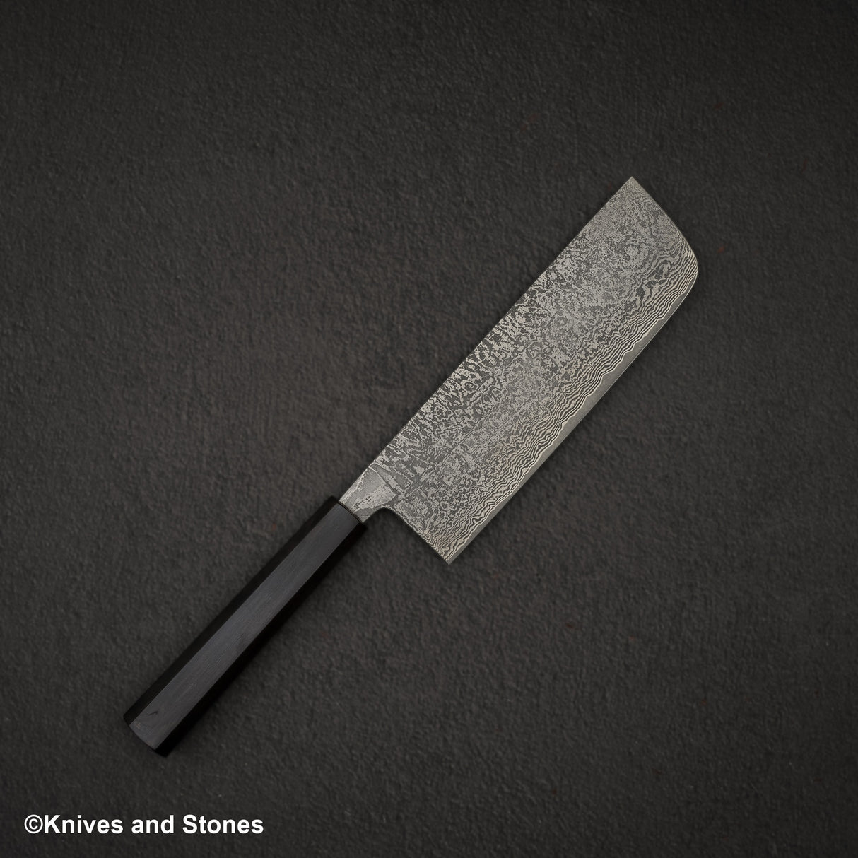 加茂白 黑雲 SG2 黑大馬士革 Nakiri 180mm 烏木