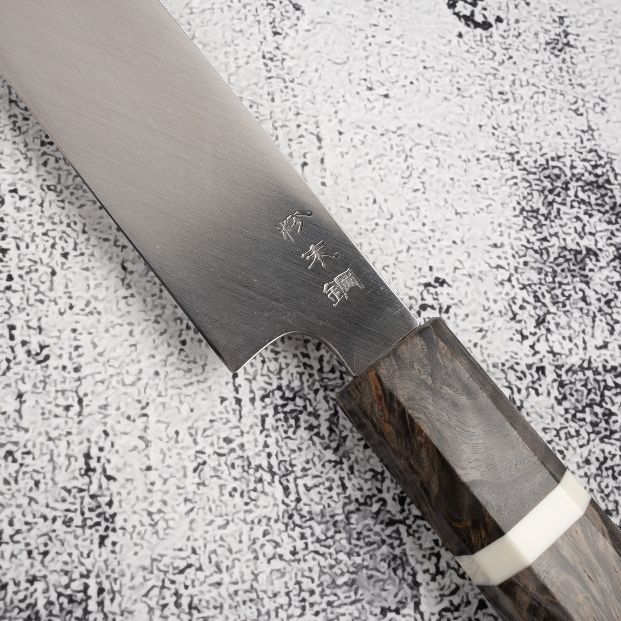 Sukenari SRS-13 大馬士革柳葉 270mm 鏡面拋光與 Saya