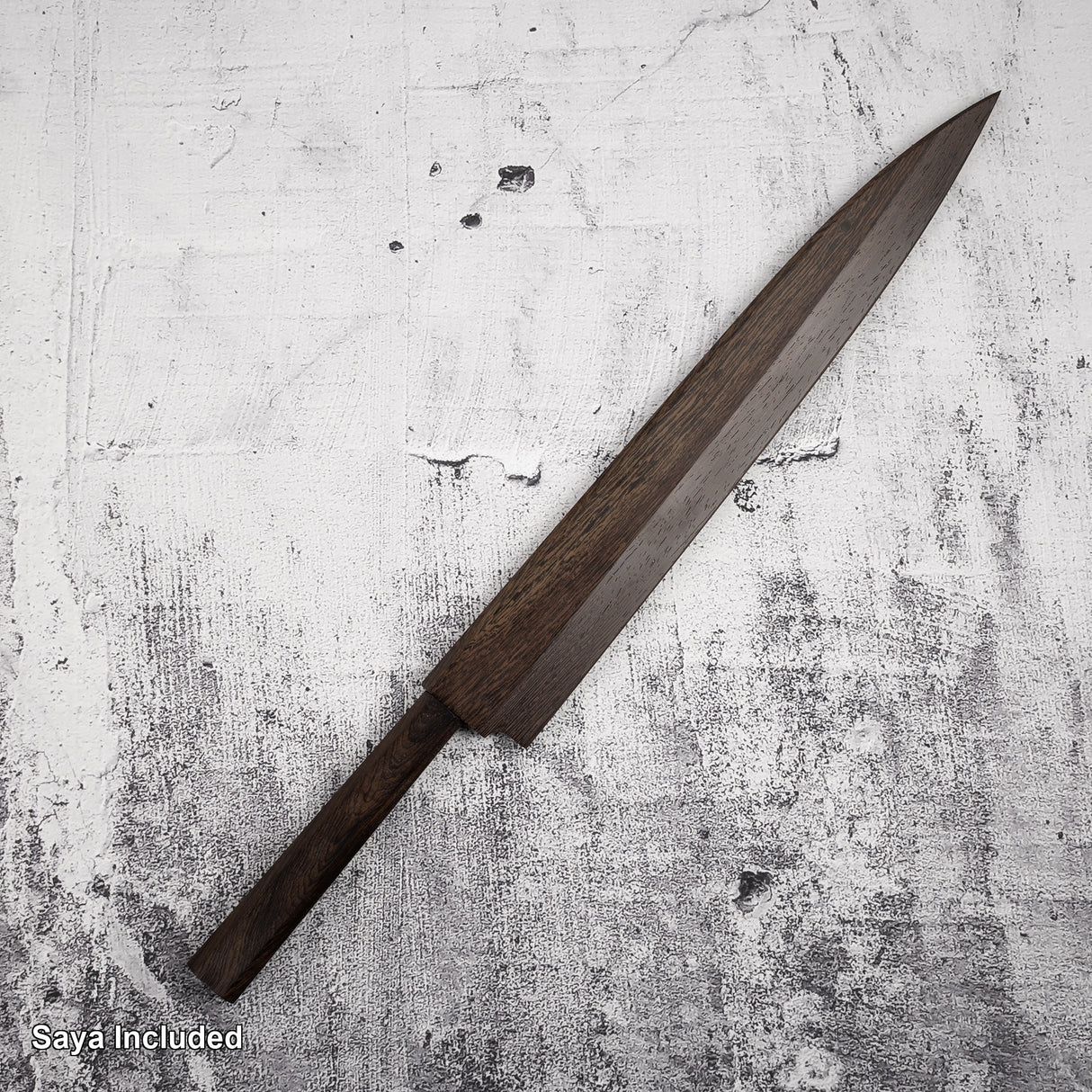 Sukenari SRS-13 大馬士革柳葉 330mm 鏡面拋光與 Saya