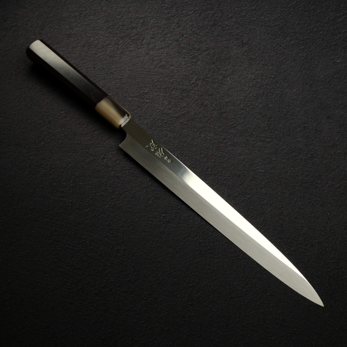Sukenari SG2 Honyaki Yanagiba 270mm, Ebony Handle Horn Ferrule