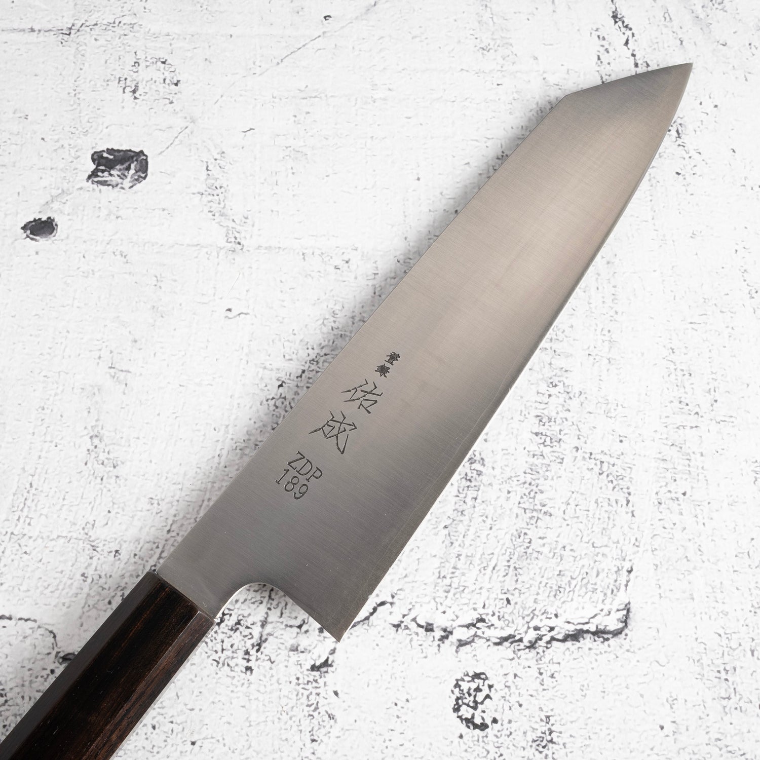 Sukenari ZDP-189 Hairline K tip Gyuto 210mm