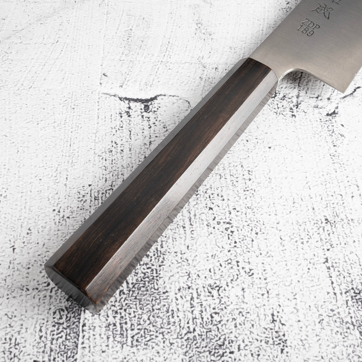 Sukenari ZDP-189 Hairline K tip Gyuto 210mm