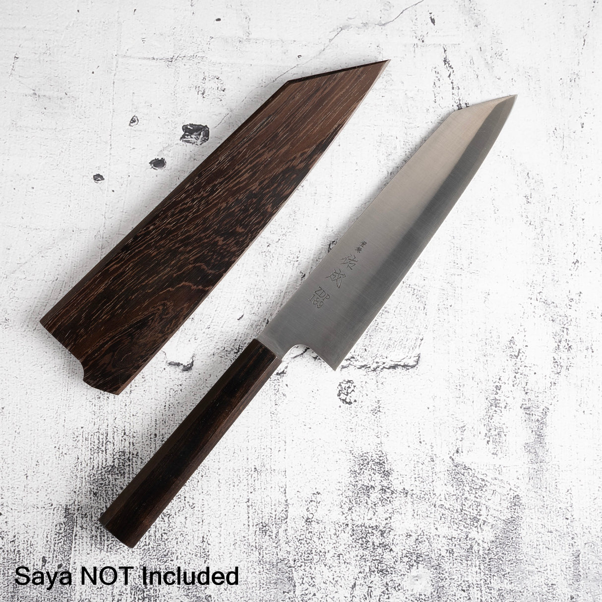 Sukenari ZDP-189 Hairline K tip Gyuto 210mm