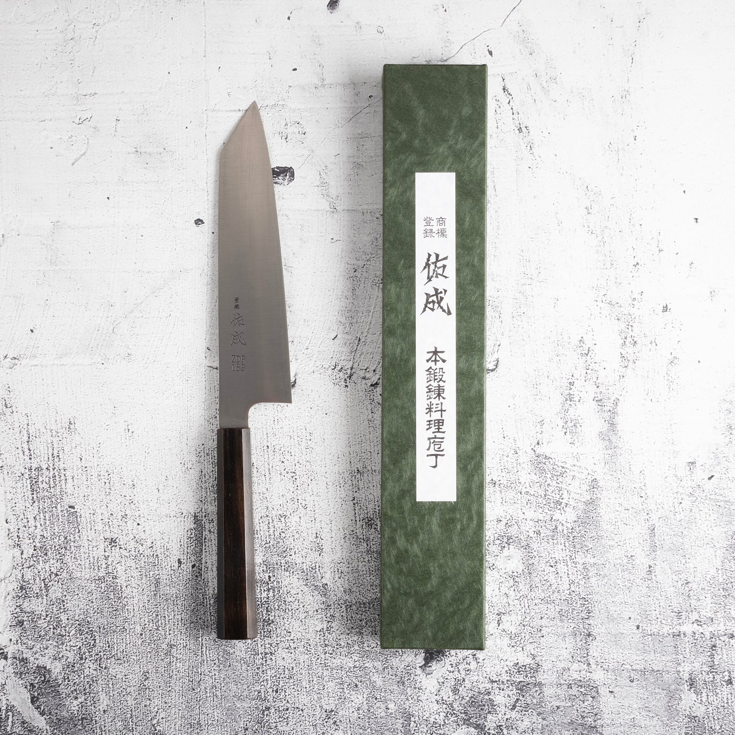 Sukenari ZDP-189 Hairline K tip Gyuto 210mm