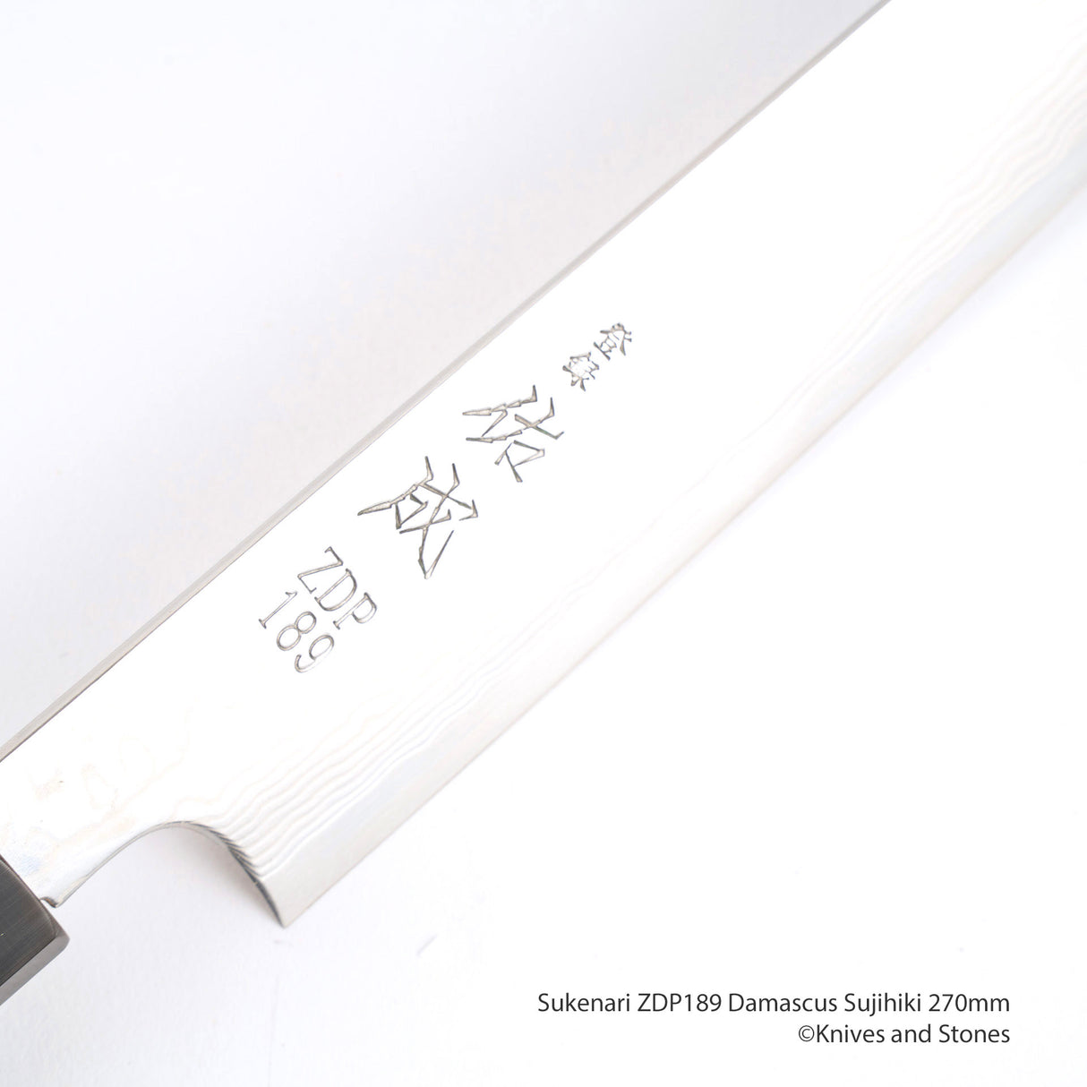 Sukenari ZDP189 大馬士革 K-tip Sujihiki 270mm