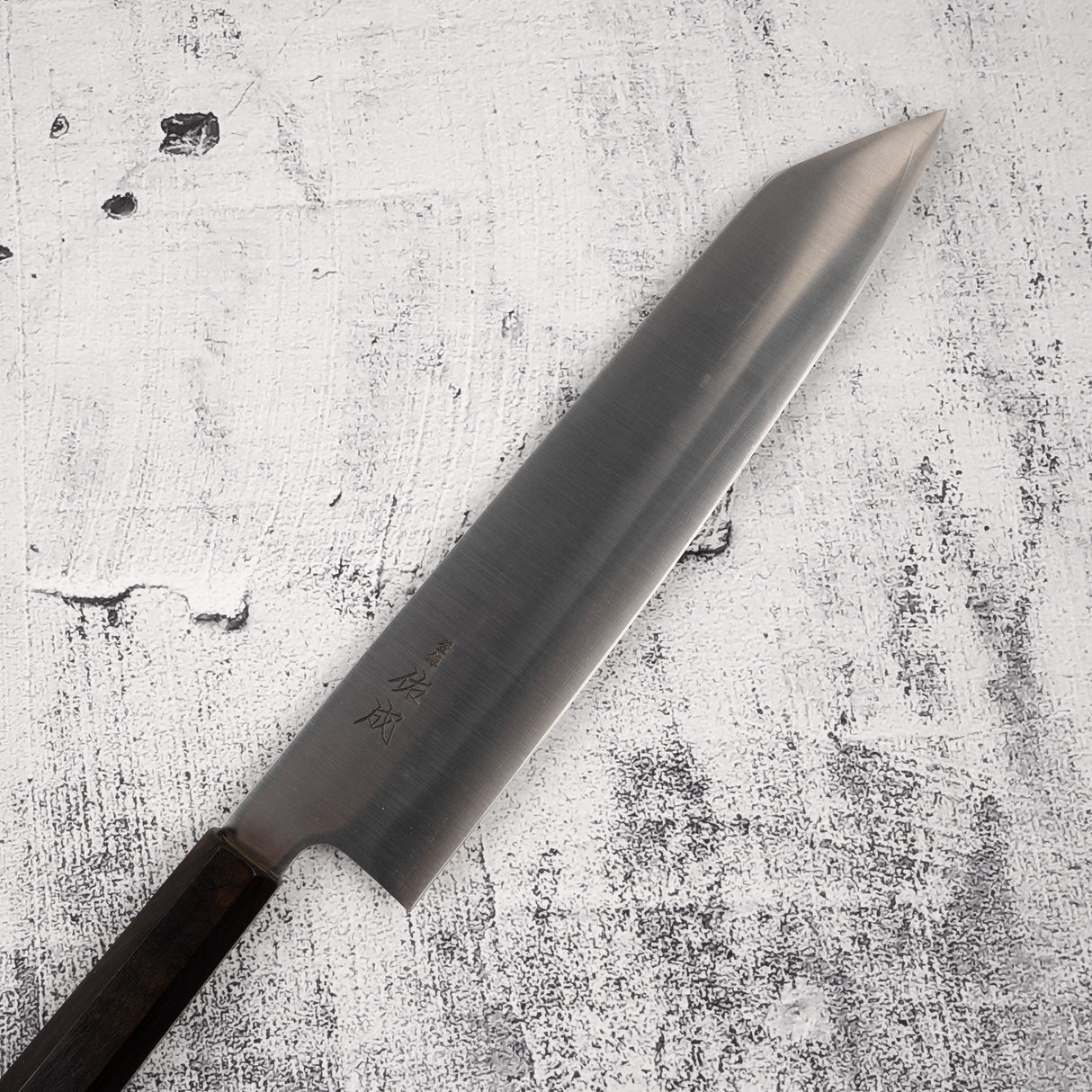 佑成 SG2 髮絲紋 K-tip 牛刀 270mm 黑檀木柄