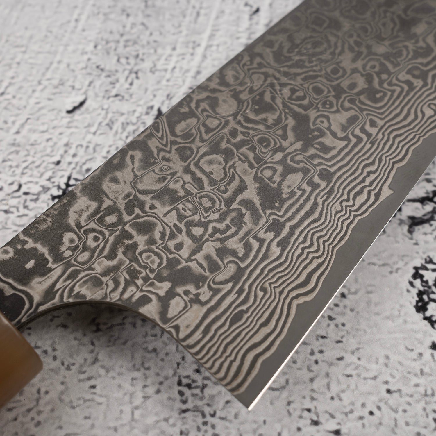 Takeshi Saji SG2 Black Damascus Gyuto 180mm Heart-shaped Ironwood Handle