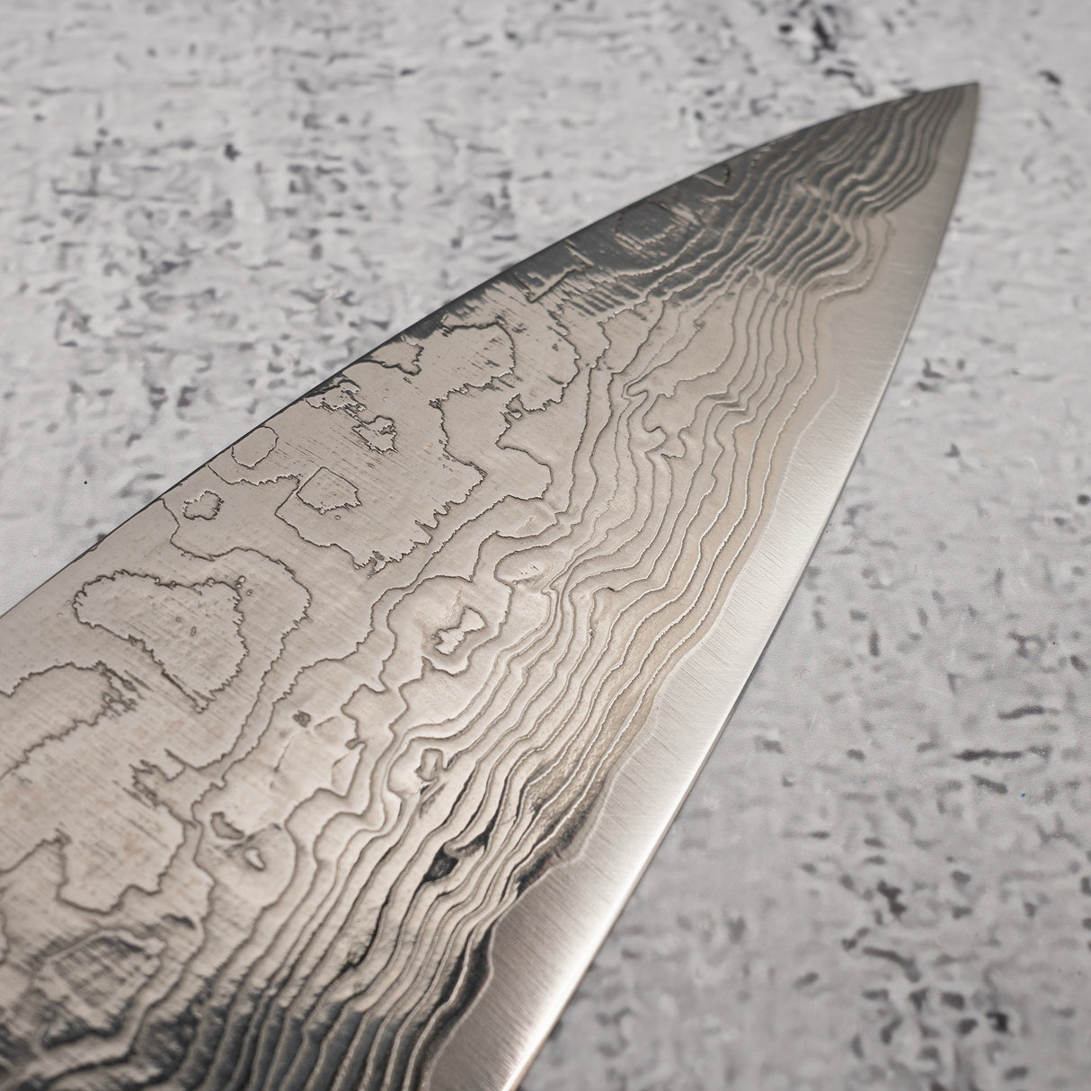 Takeshi Saji SG2 Diamond Damascus Gyuto 210mm Ironwood