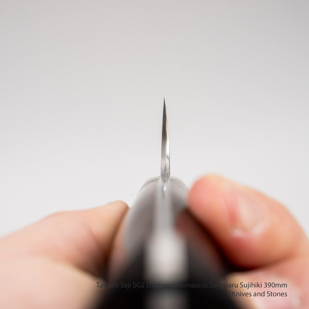 喬治亞 SG2 鑽石大馬士革 Sakimaru Sujihiki 390mm
