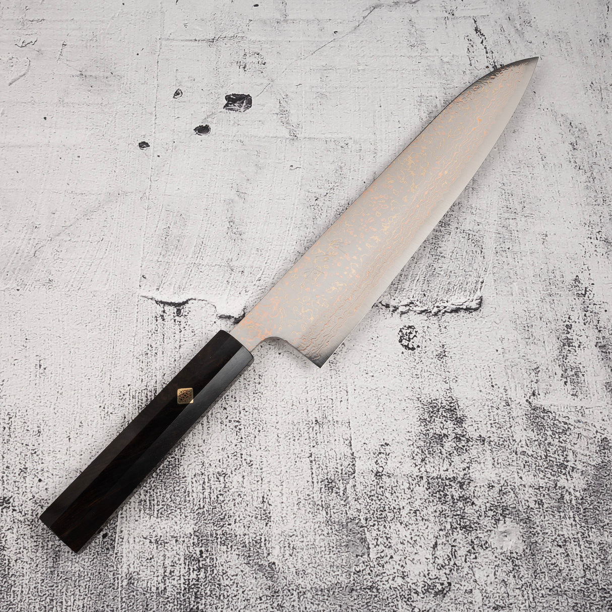 佐治武士 VG10 彩虹大馬士革牛刀 240 毫米