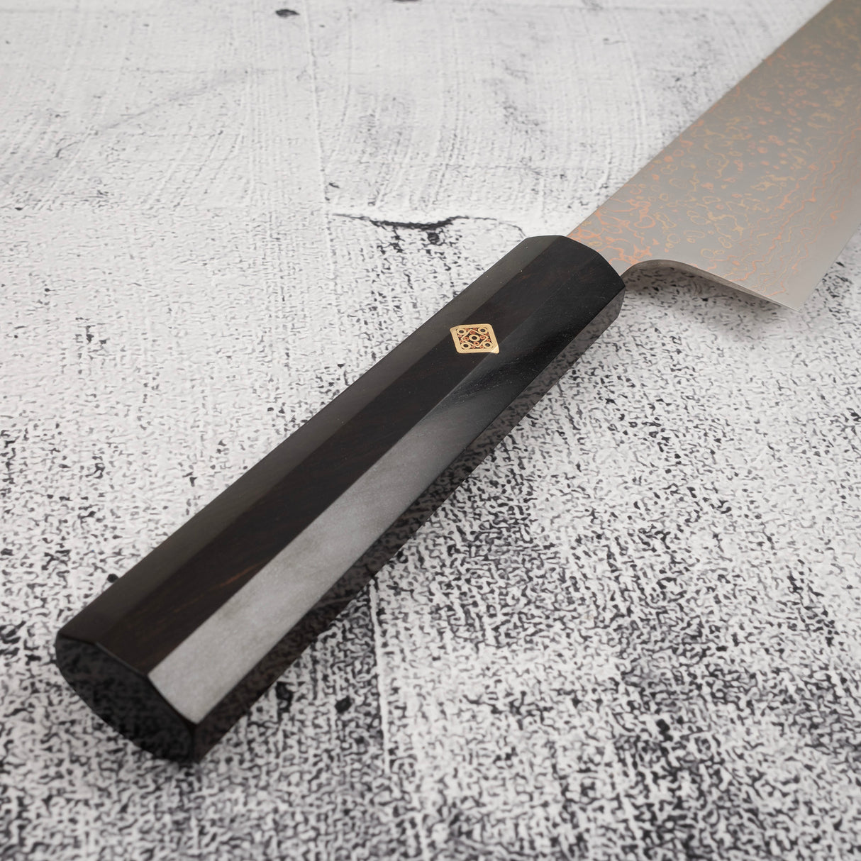 佐治武士 VG10 彩虹大馬士革牛刀 240 毫米