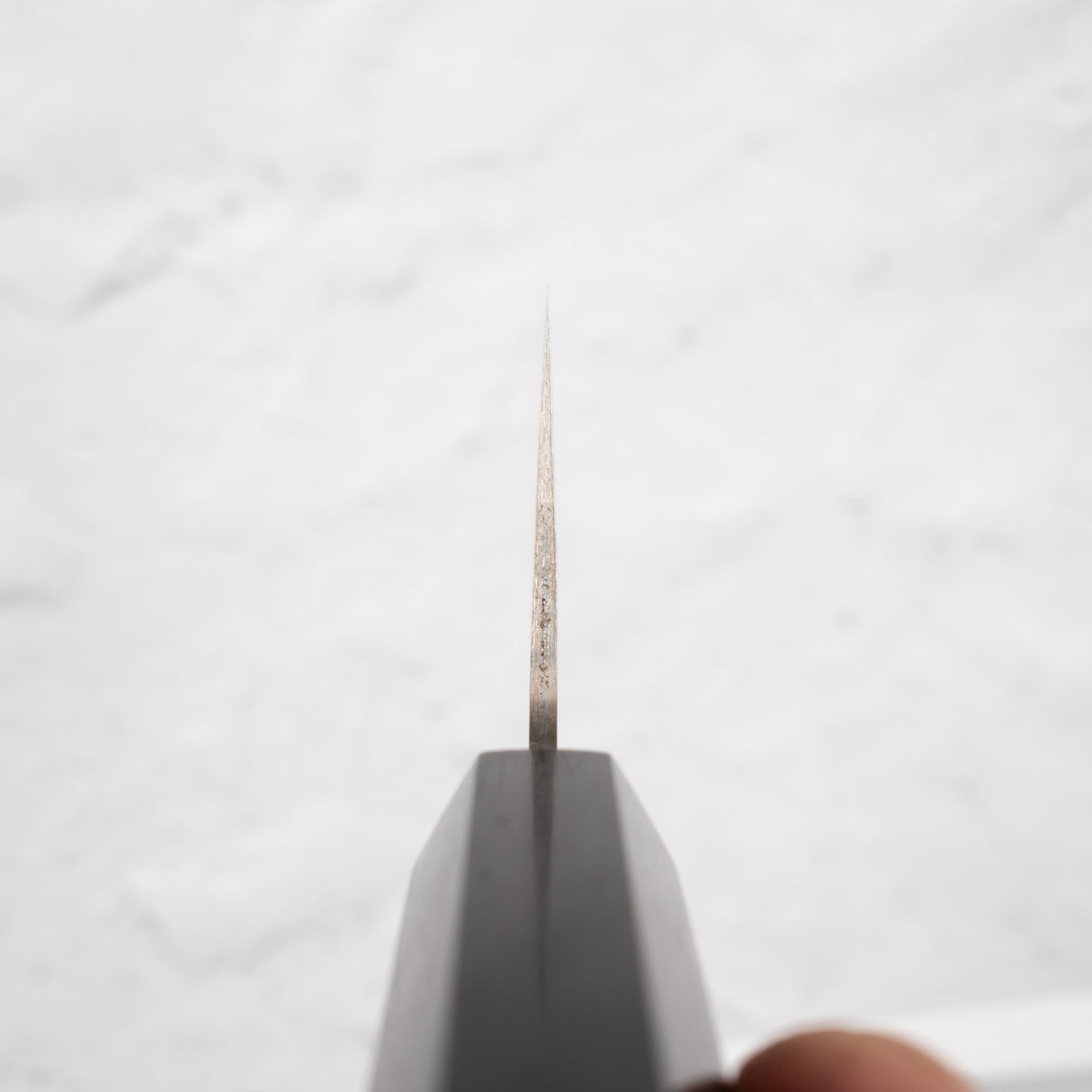 Takeshi Saji VG10 彩虹大馬士革三德刀 165 毫米黑檀木柄馬賽克別針