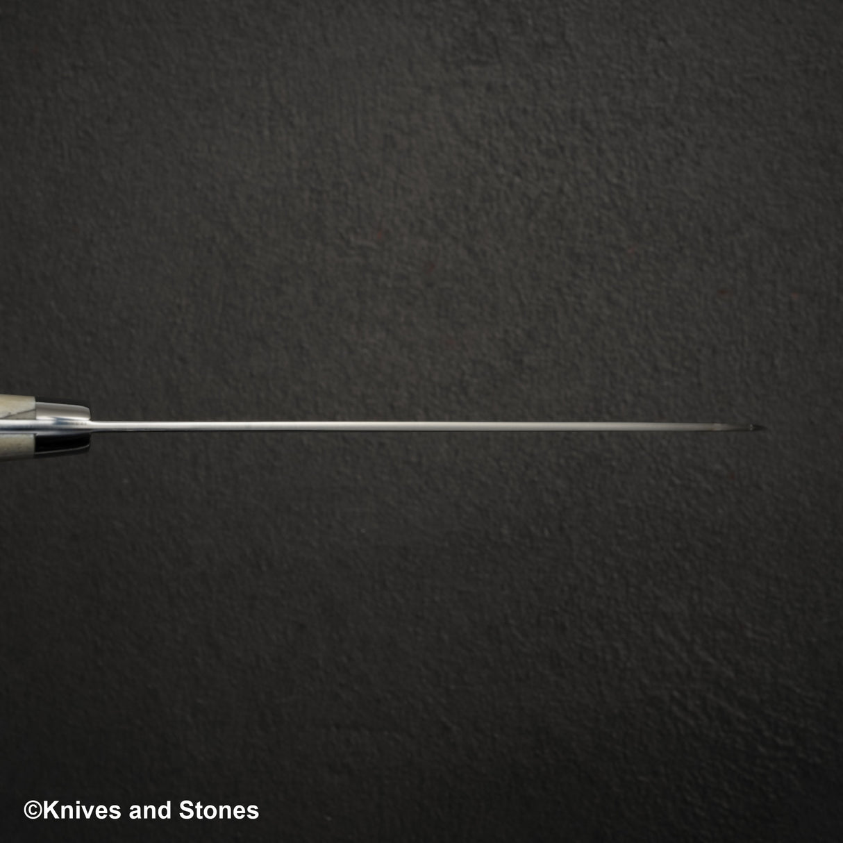 Takeshi Saji SG2 Black Damascus Santoku 180mm Stag Handle