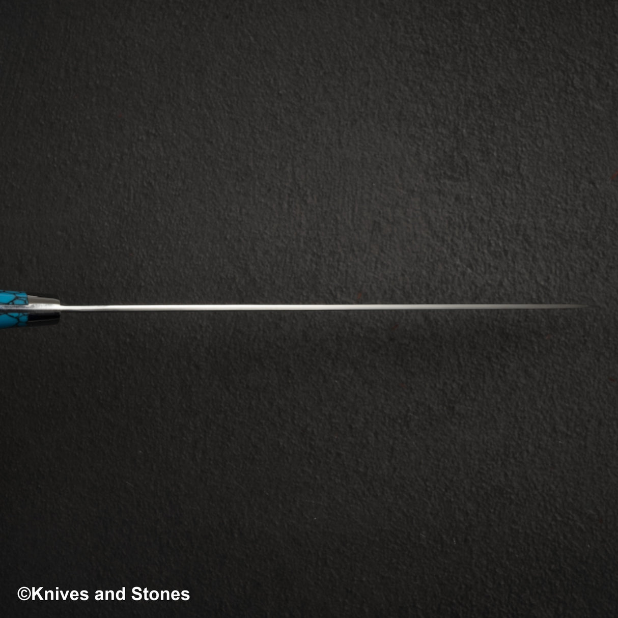 Takeshi Saji SG2 鑽石大馬士革刀 240 毫米野村風格綠松石手柄