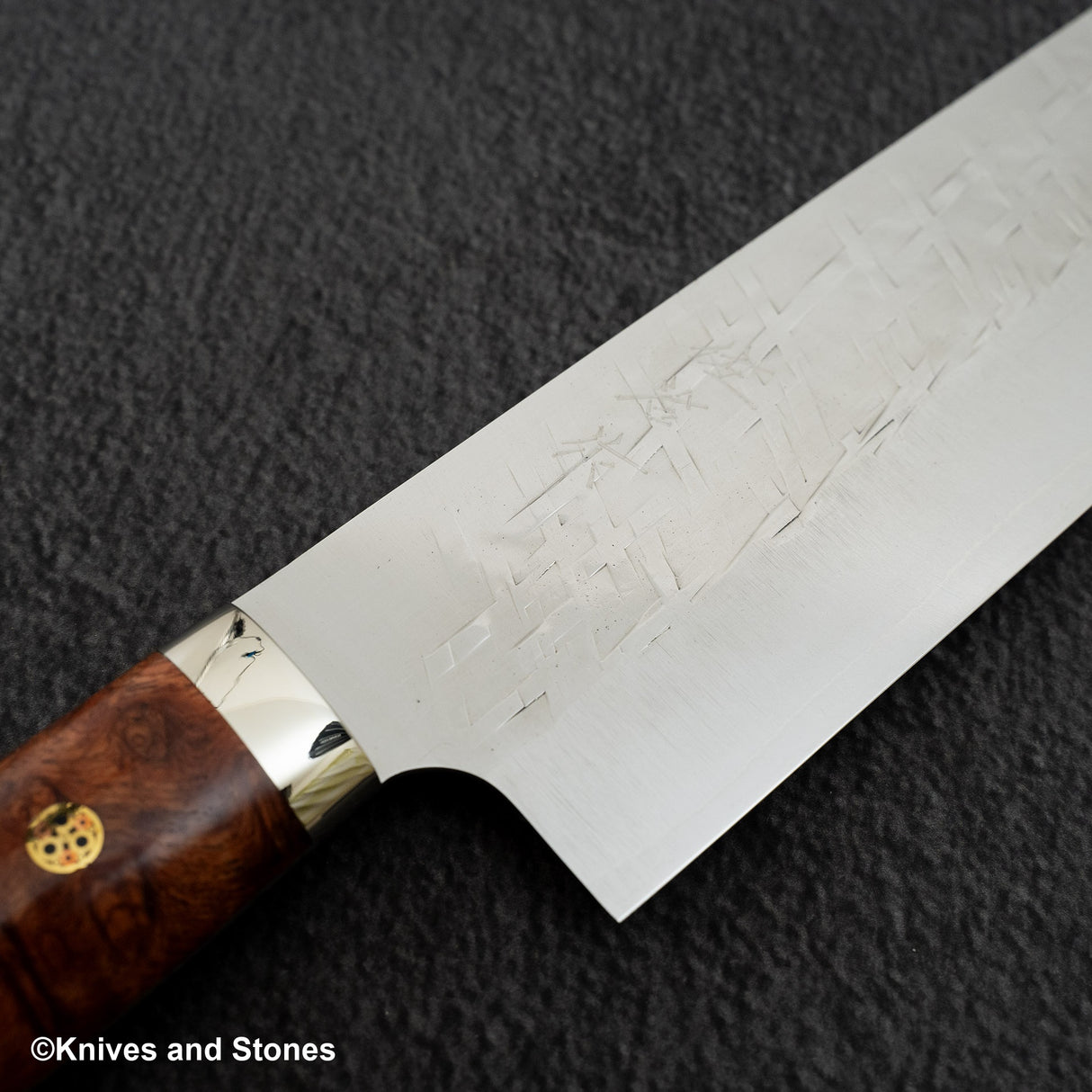 Takeshi Saji SRS13 Nakiri 165mm 西部 Amboyna 手柄