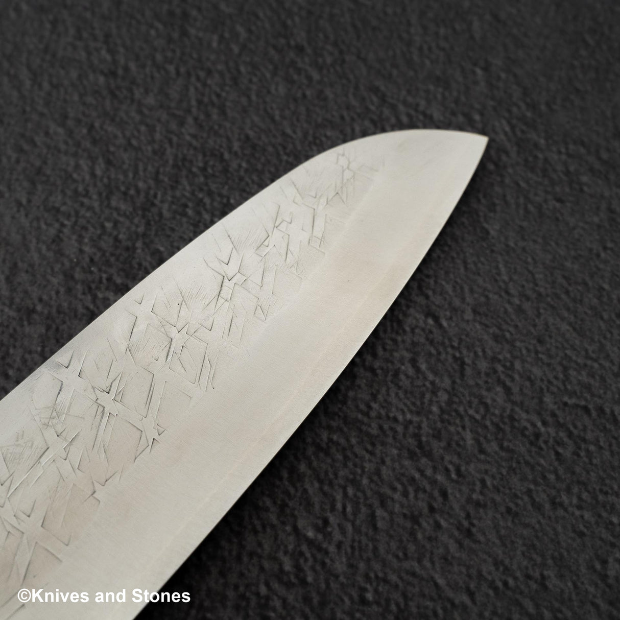 Takeshi Saji SRS13 Santoku 180mm 西式 Amboyna 手柄