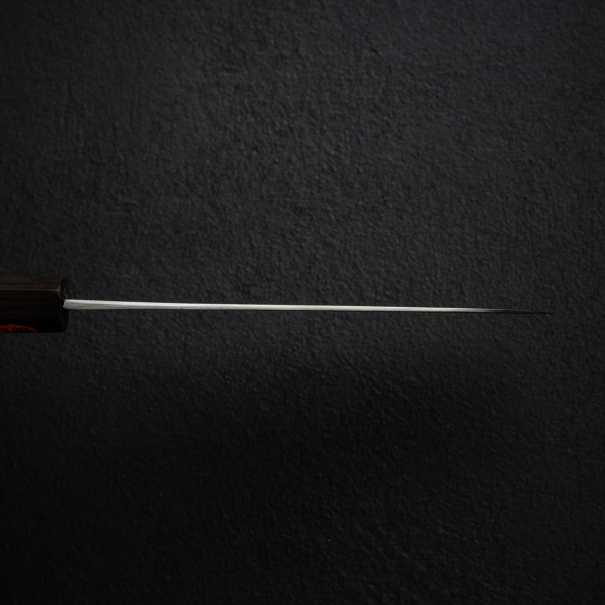 Tanaka Blue 2 Damascus Santoku 170mm Kurouchi Nashiji