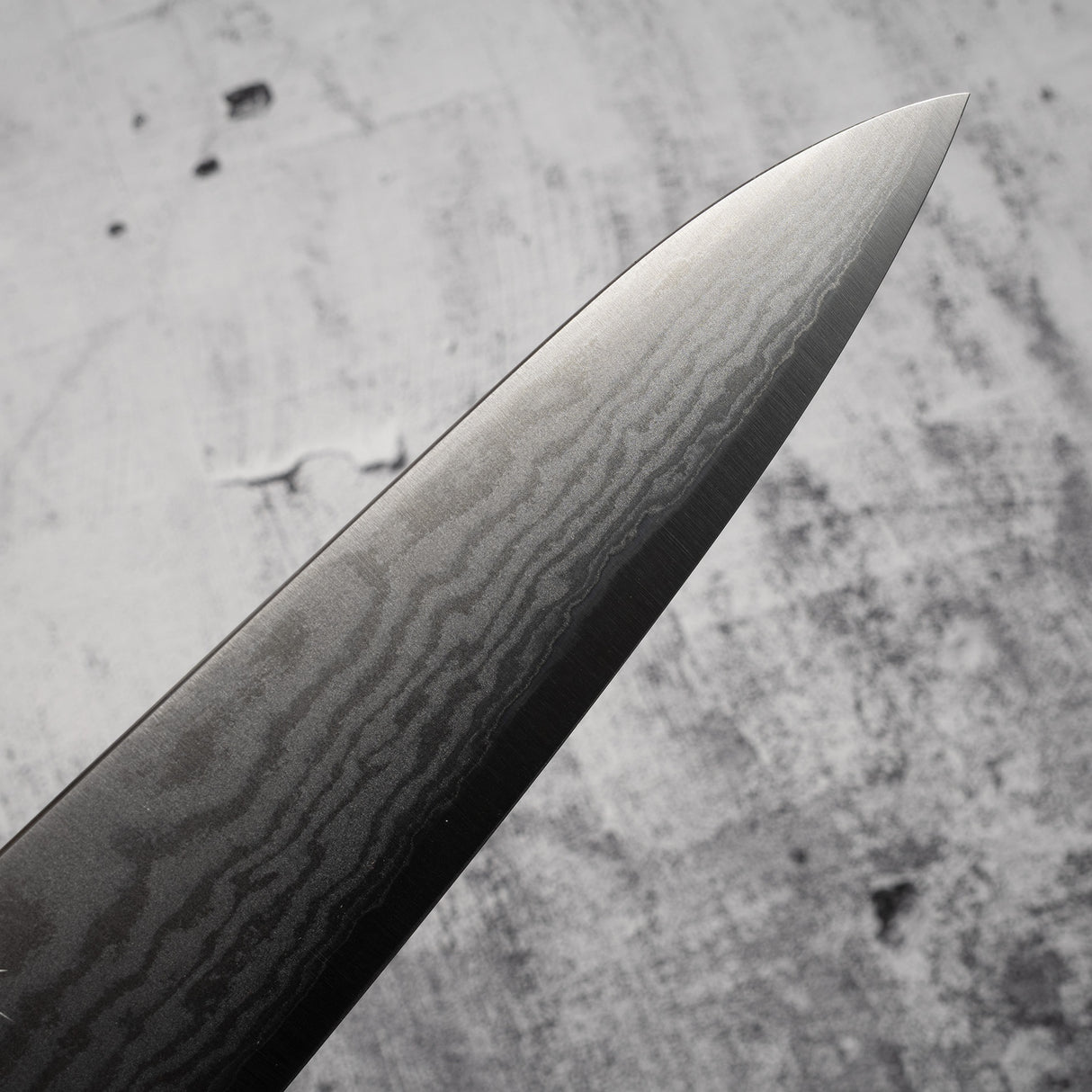 Tanaka Ginsan Damascus Gyuto 240mm Teak