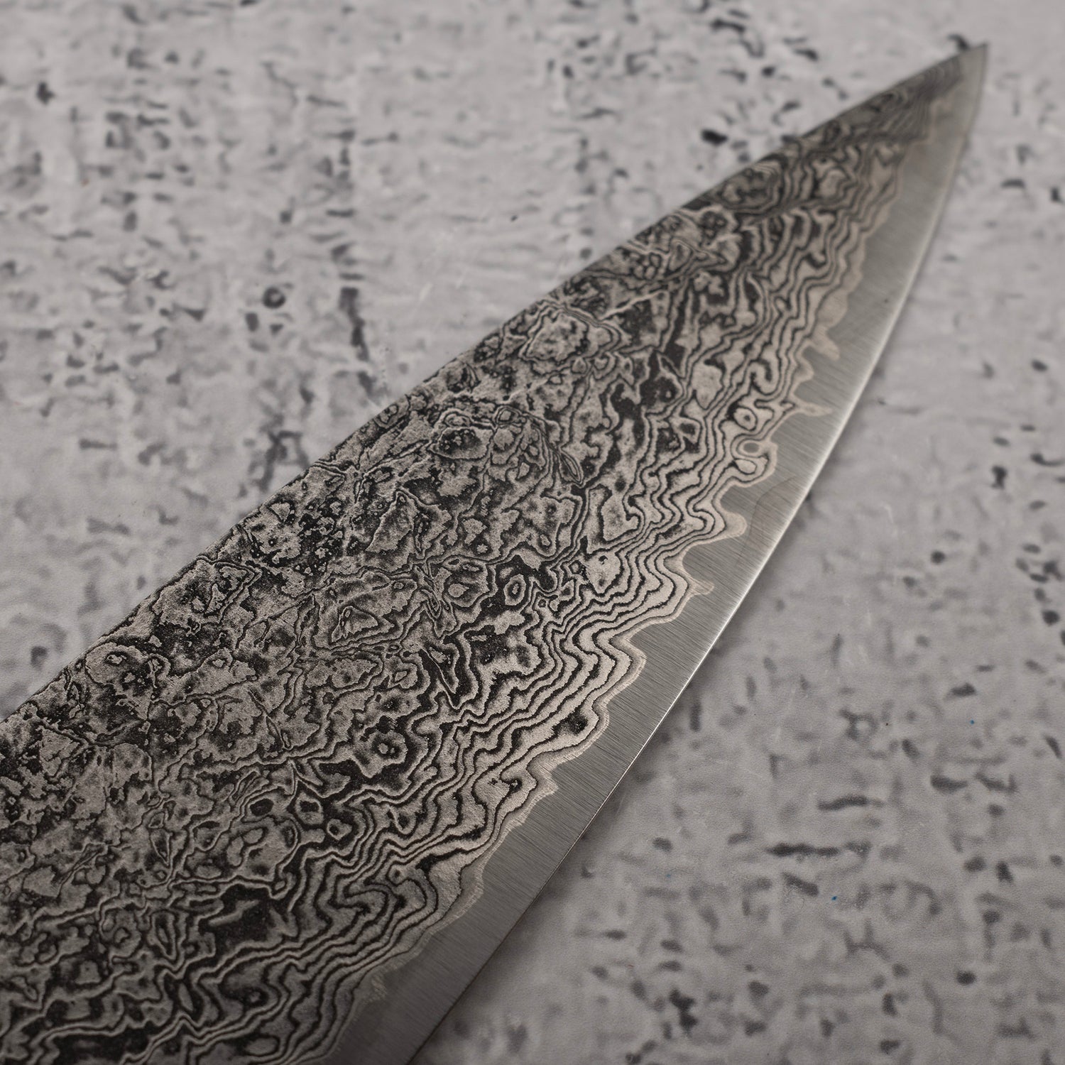 Tanaka Habakiri SG2 Damascus Sujihiki 240mm with Saya
