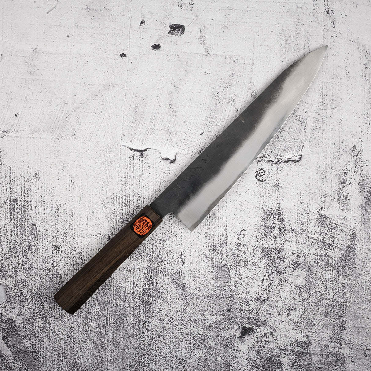 Tanaka Blue 2 Gyuto 240mm Kurouchi 黑色 Chacate