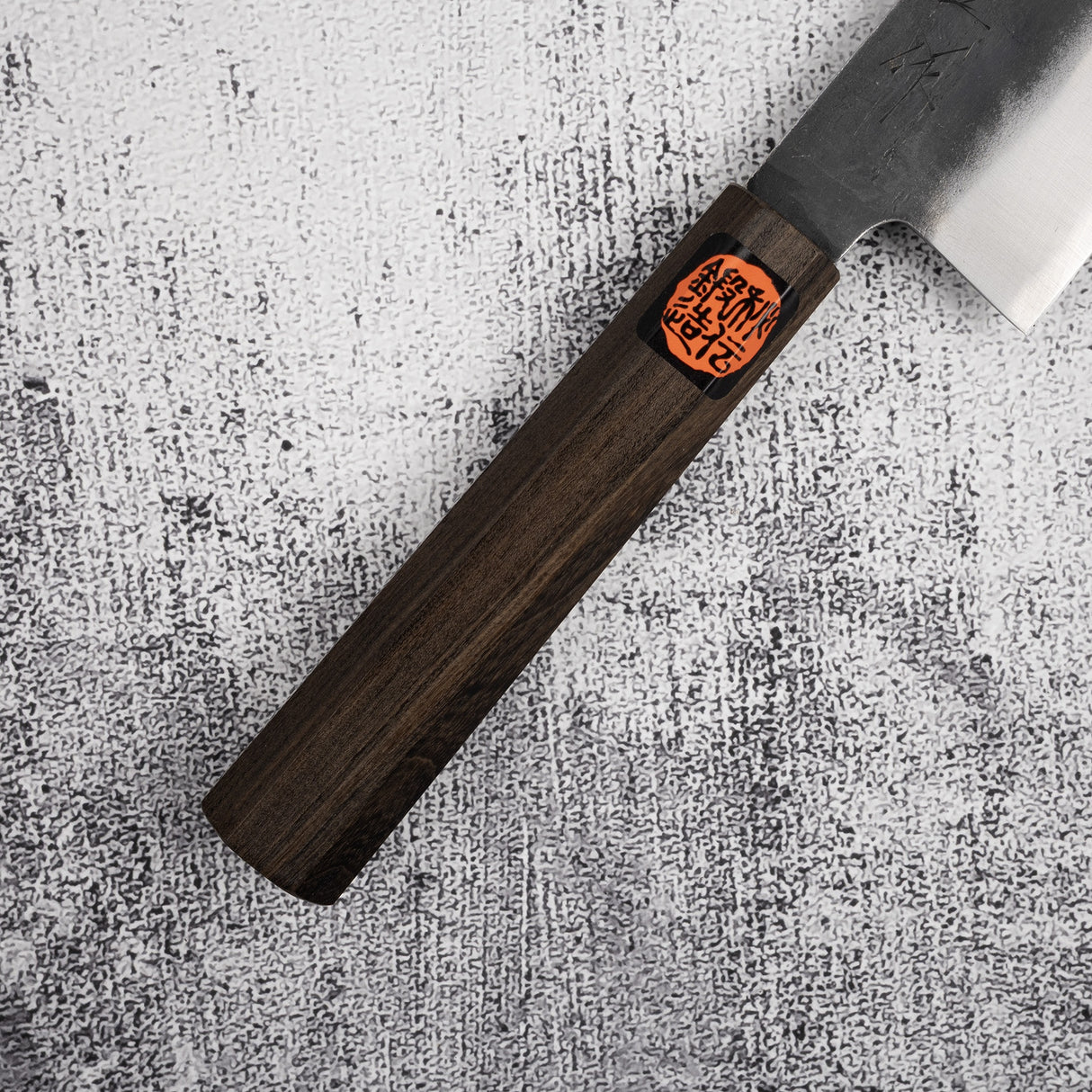 Tanaka Blue 2 Gyuto 240mm Kurouchi 黑色 Chacate