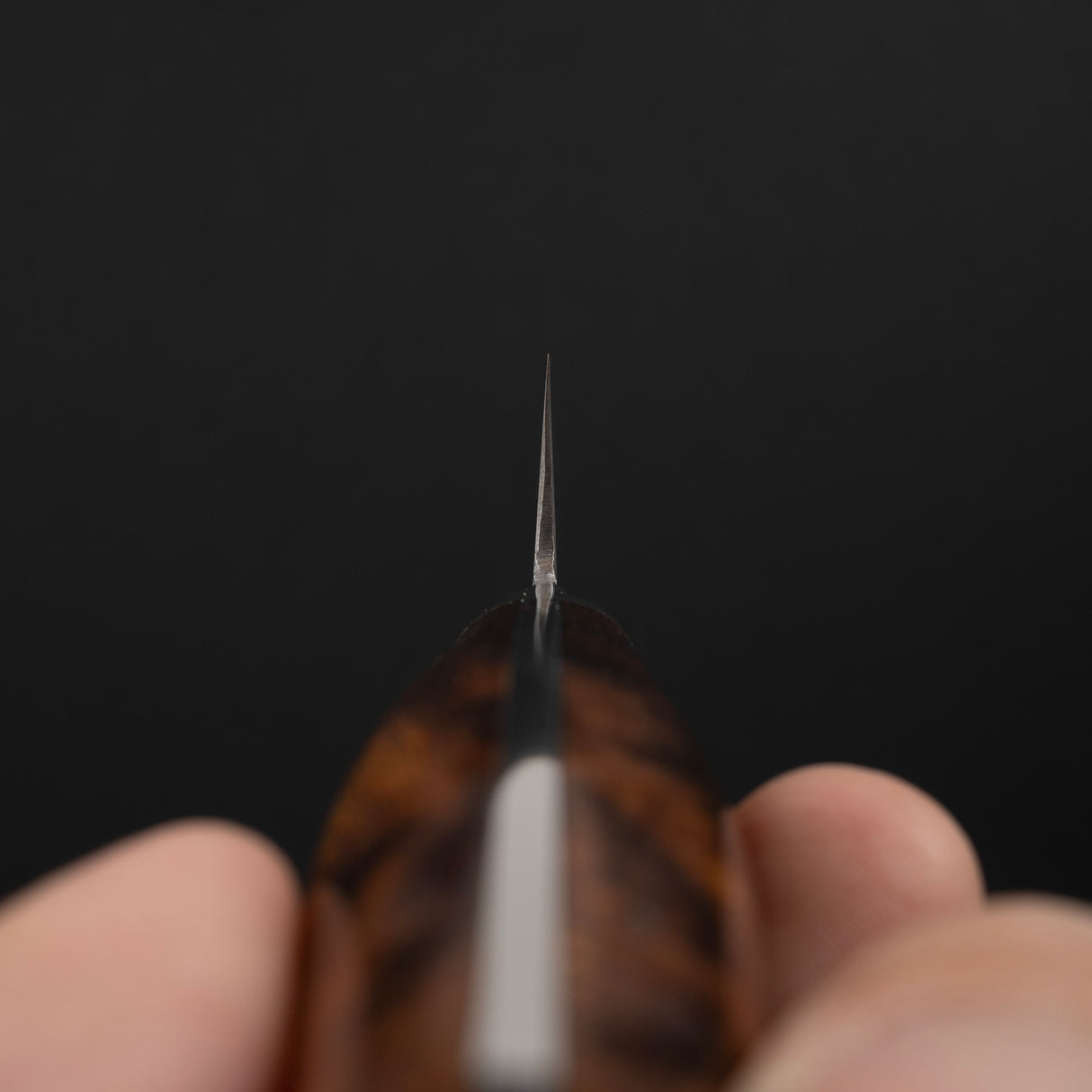 田中R2黑大馬士革鐵木小刀150mm