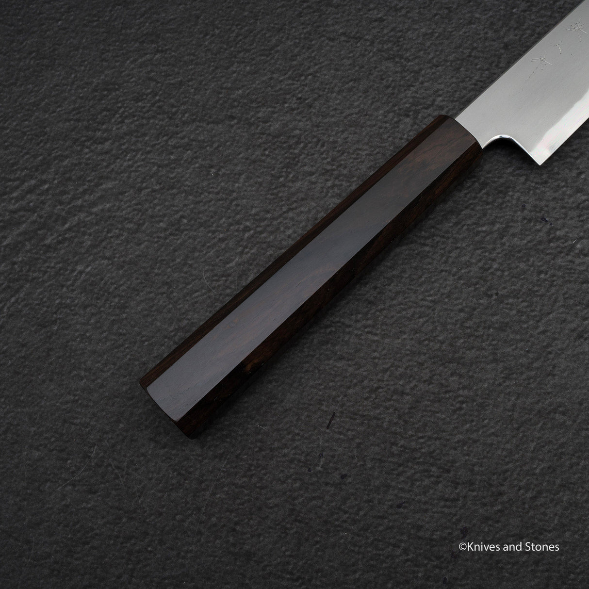 Tetsujin Blue 2 Kasumi K-tip Sujihiki 240mm 烏木手柄