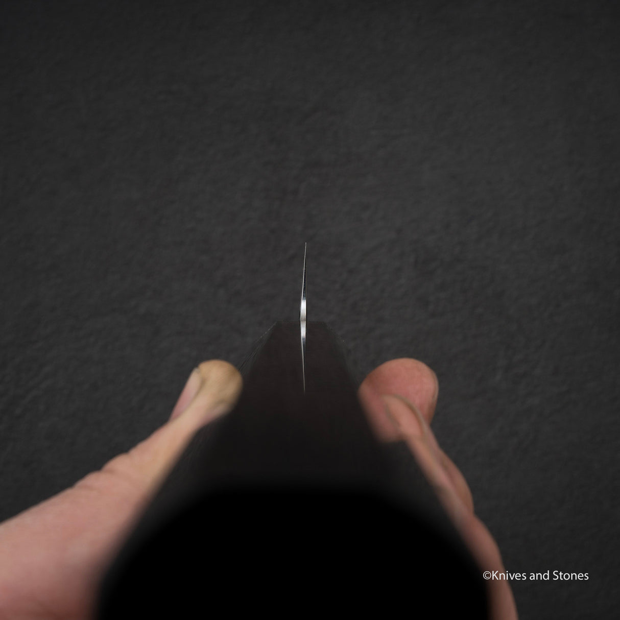 Tetsujin Blue 2 Kasumi K-tip Sujihiki 240mm 烏木手柄