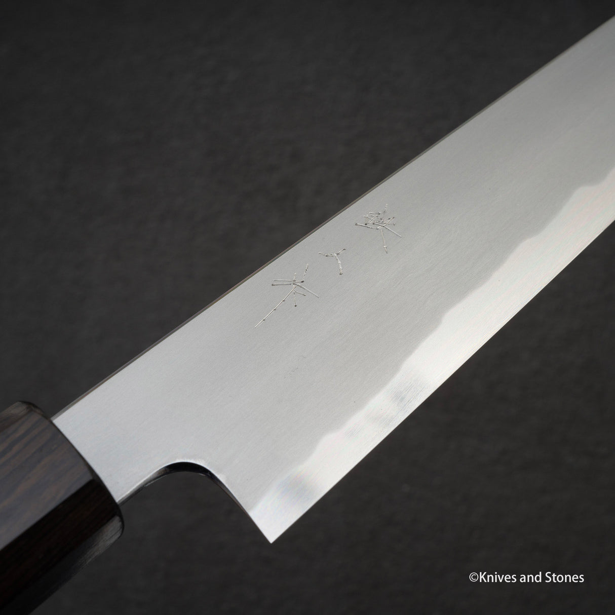 Tetsujin Blue 2 Kasumi Sujihiki 240mm 烏木手柄