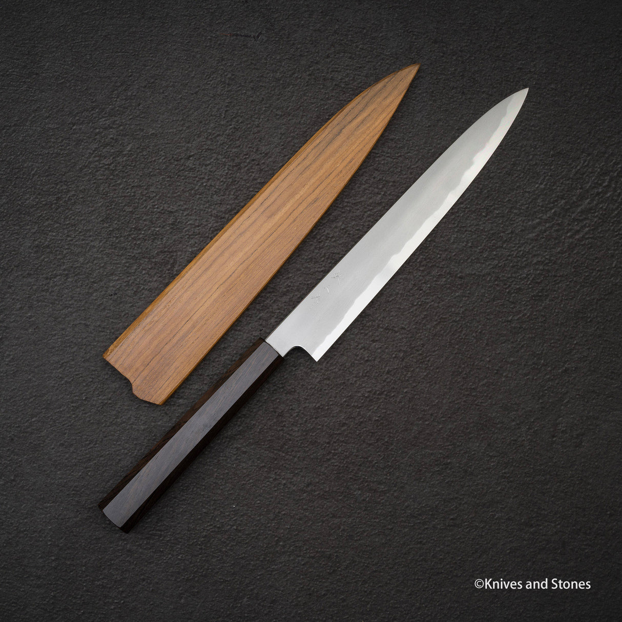 Tetsujin Blue 2 Kasumi Sujihiki 240mm 烏木手柄