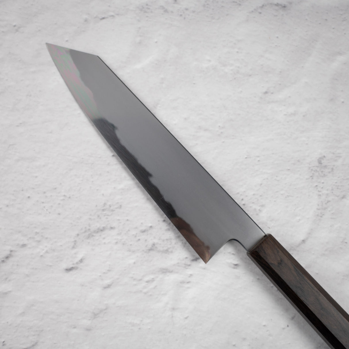 Tetsujin Blue 2 Kasumi K-tip Gyuto 210mm 烏木手柄