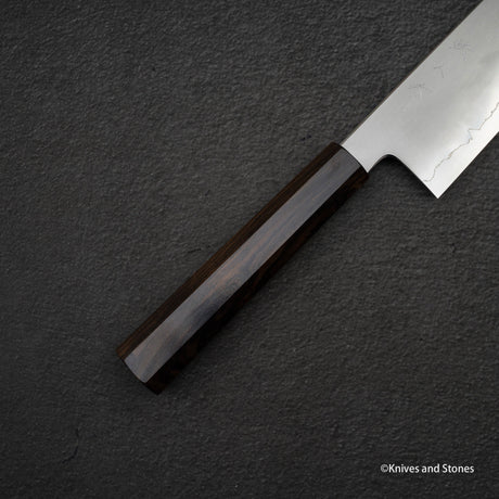 Tetsujin Ginsan Kasumi K-tip Gyuto 240mm Ebony Handle