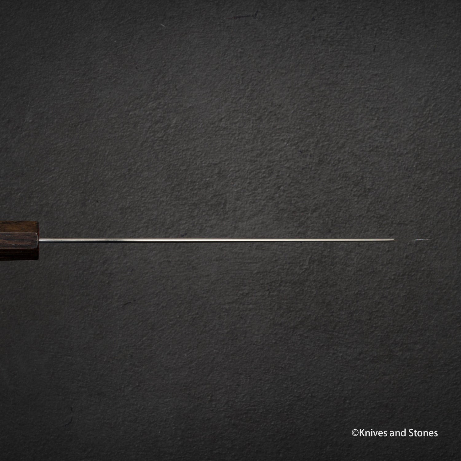 Tetsujin Ginsan Kasumi K-tip Gyuto 240mm Ebony Handle