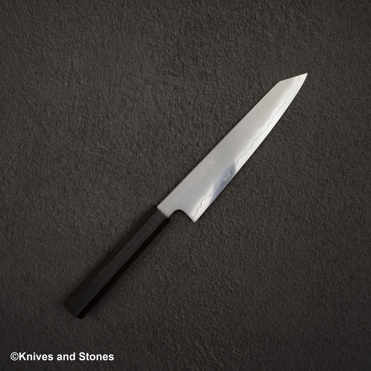 Tetsujin Ginsan Kasumi K tip Petty 165mm Ebony Handle