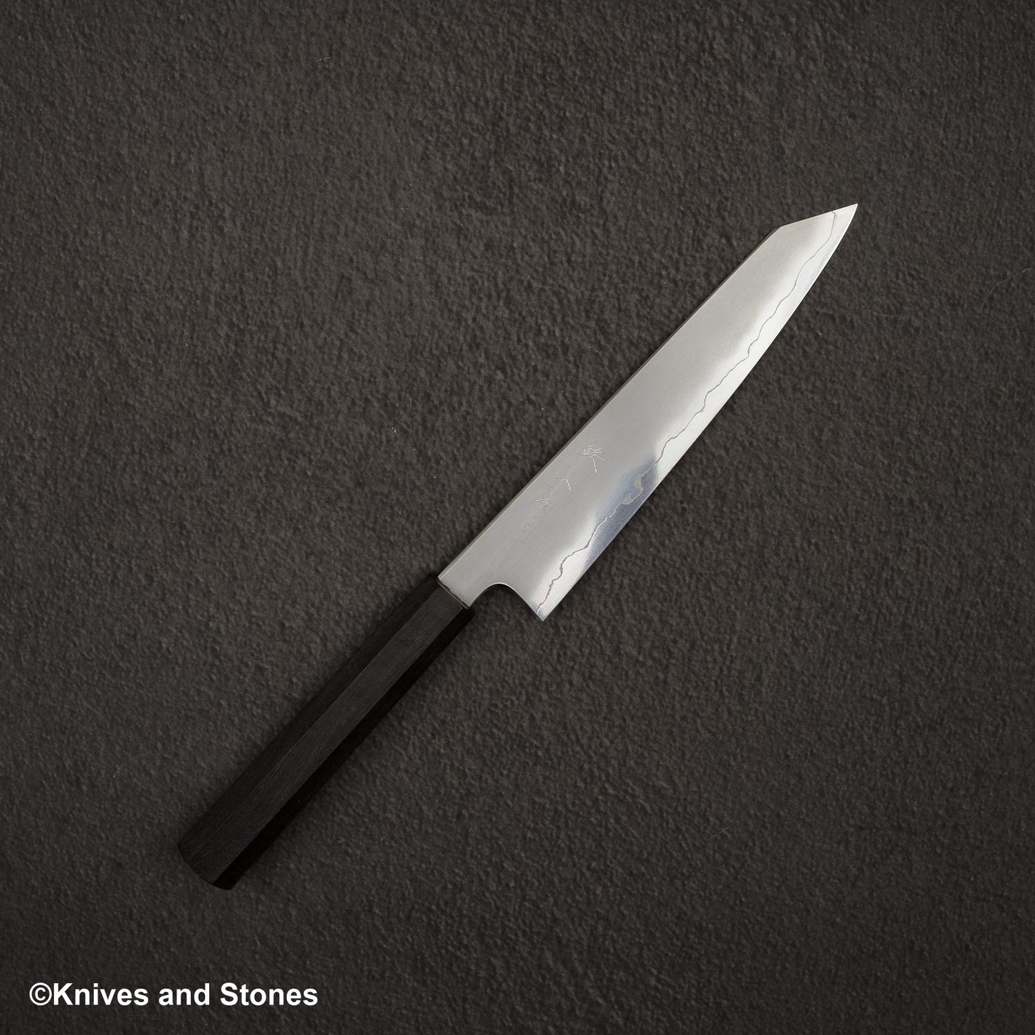 Tetsujin Ginsan Kasumi K tip Petty 165mm Ebony Handle