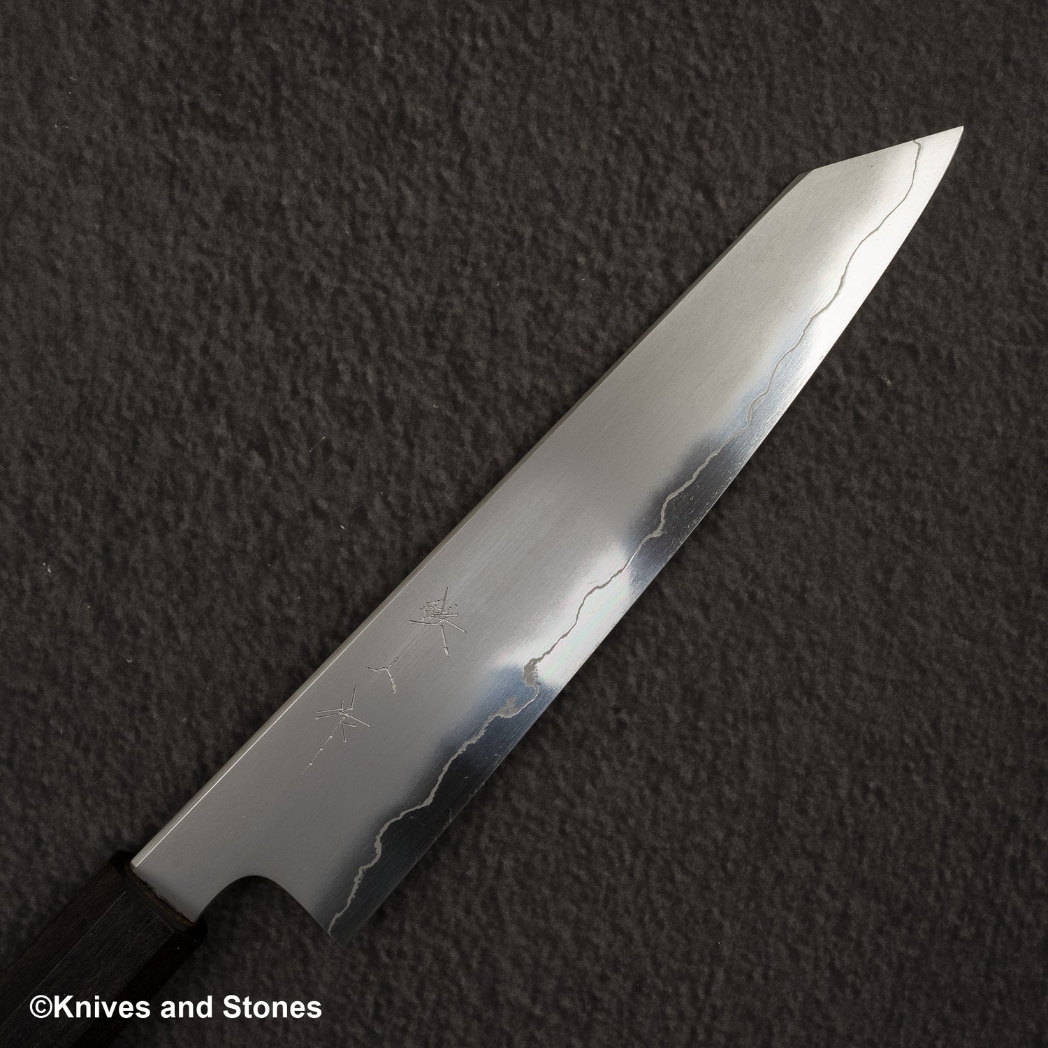 Tetsujin Ginsan Kasumi K tip Petty 165mm Ebony Handle