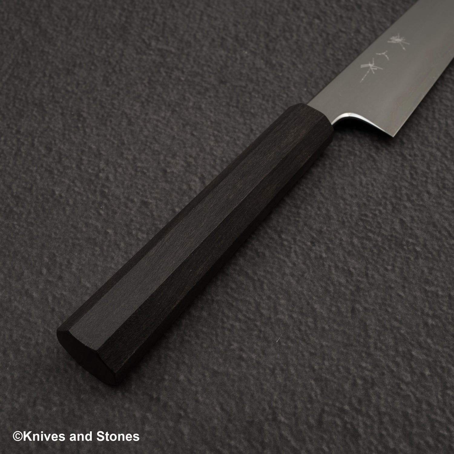 Tetsujin Ginsan Kasumi K tip Petty 165mm Ebony Handle