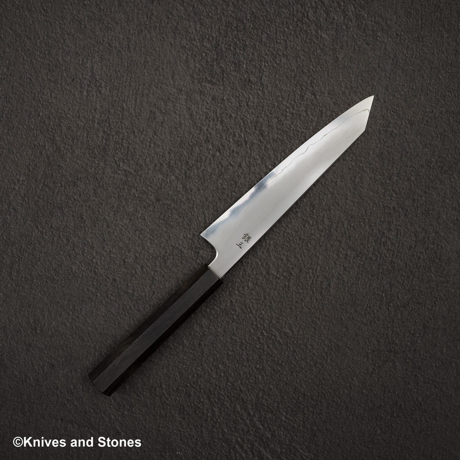 Tetsujin Ginsan Kasumi K tip Petty 165mm Ebony Handle
