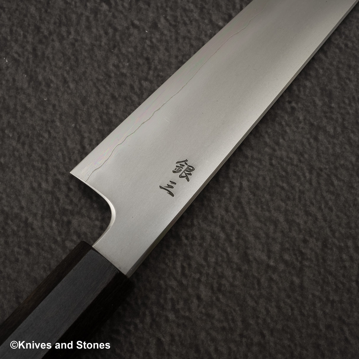 Tetsujin Ginsan Kasumi K tip Petty 165mm Ebony Handle