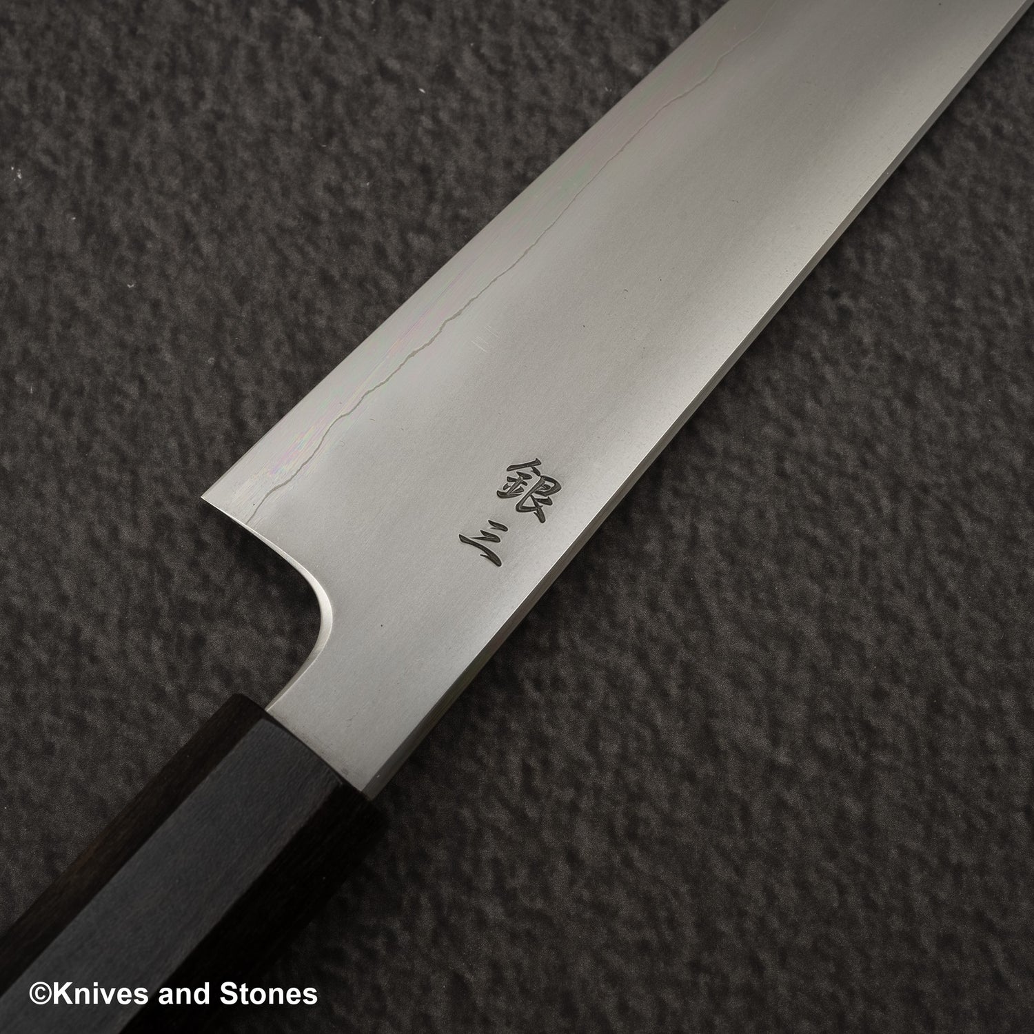 Tetsujin Ginsan Kasumi K tip Petty 165mm Ebony Handle