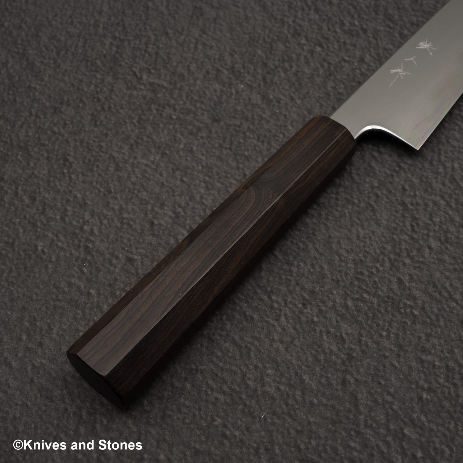 Tetsujin Ginsan Kasumi Petty 165mm Ebony Handle