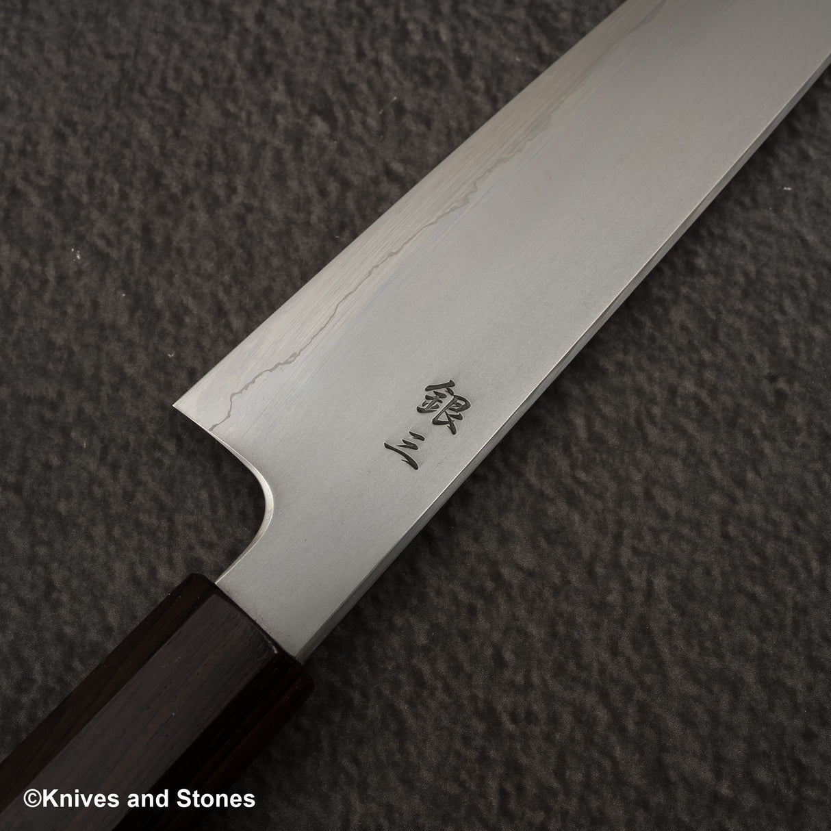 Tetsujin Ginsan Kasumi Petty 165mm Ebony Handle