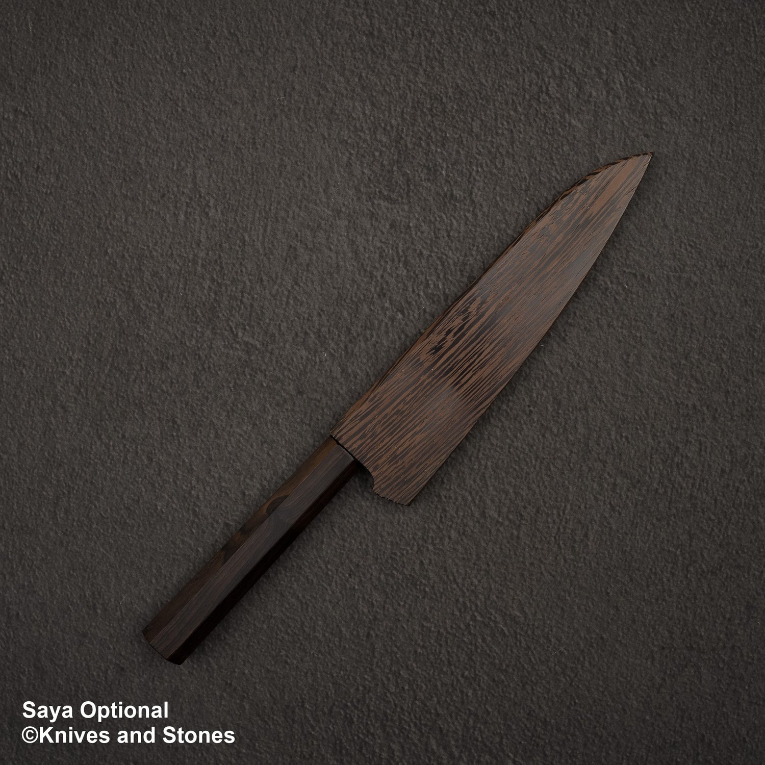 Tetsujin Ginsan Kasumi Petty 165mm Ebony Handle