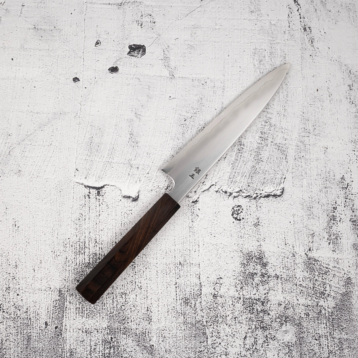Tetsujin Ginsan Ukiba Petty 165mm Ebony Handle