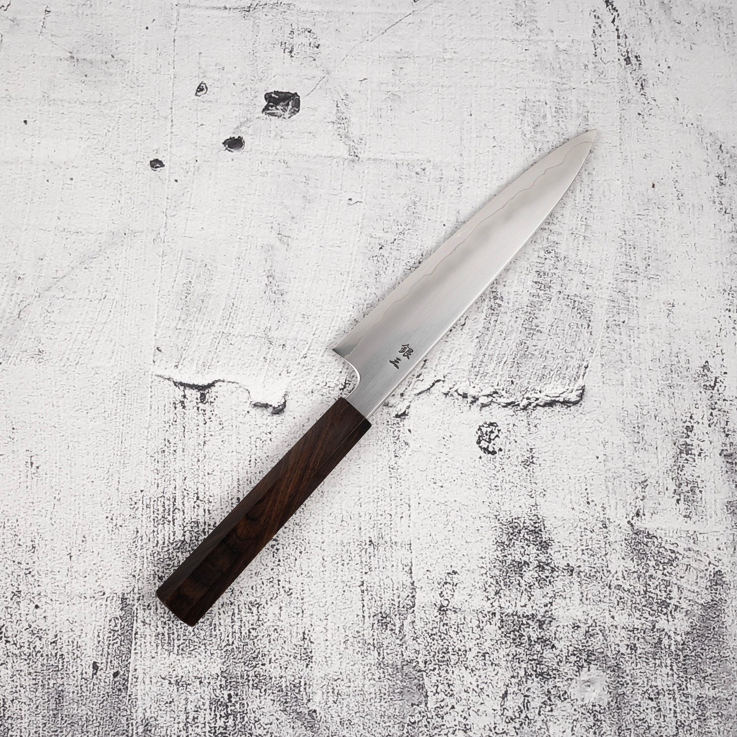 Tetsujin Ginsan Ukiba Petty 165mm Ebony Handle