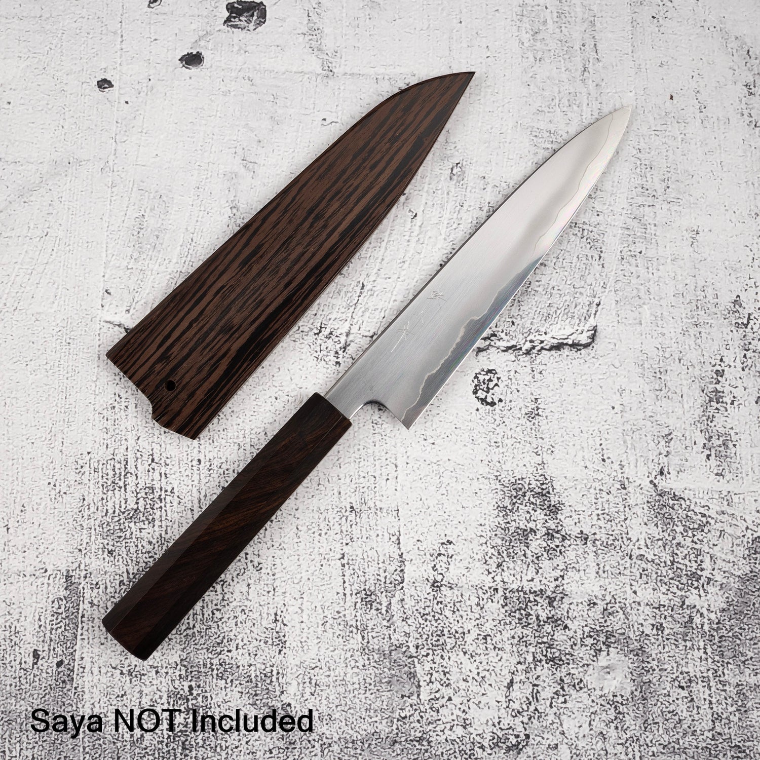 Tetsujin Ginsan Ukiba Petty 165mm Ebony Handle